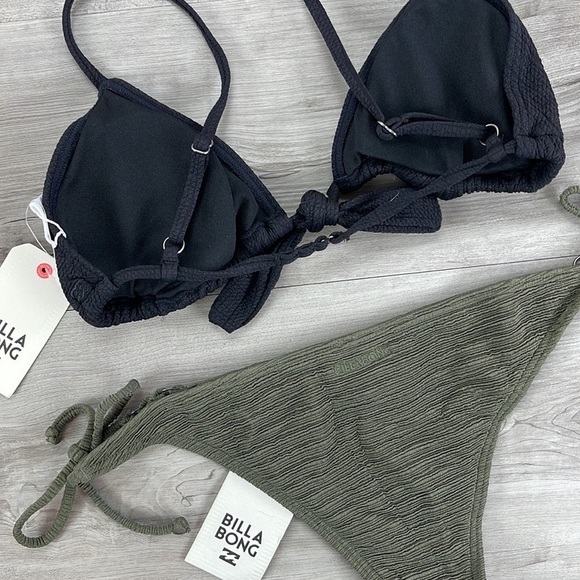 ☀️BILLABONG☀️ SWEET SANDS TRI TIE SIDE BIKINI SET - Picture 9 of 13